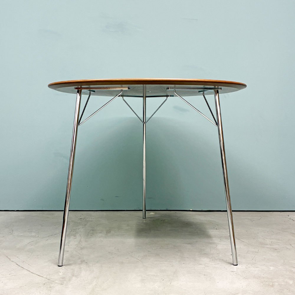 フリッツハンセン Fritz Hansen エッグテーブル EGG ダイニングテーブル 3603 ウォールナット 115cm アルネ・ヤコブセン 美品 ◎