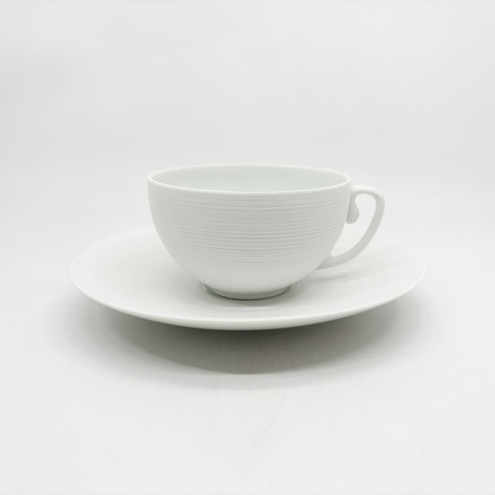 ジャン ルイ コケ JL Coquet エミスフェール Hemisphere ティーカップ＆ソーサー 磁器 洋食器 フランス A ●