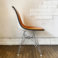 ハーマンミラー Herman Miller サイドシェルチェア FRP製 3rdビンテージ ホワイトシェル ナウガレザー キャメル系 エッフェルベース C&R イームズ ミッドセンチュリー ◎
