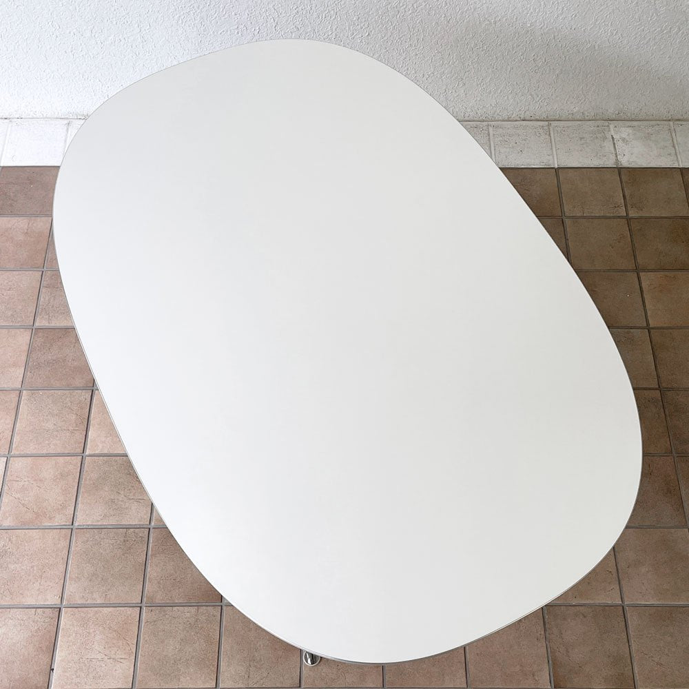 フリッツハンセン Fritz Hansen スーパー楕円 Bテーブル ダイニングテーブル B612 W150×D100cm ピート・ヘイン ブルーノ・マットソン 北欧家具 定価382,800円 ◇