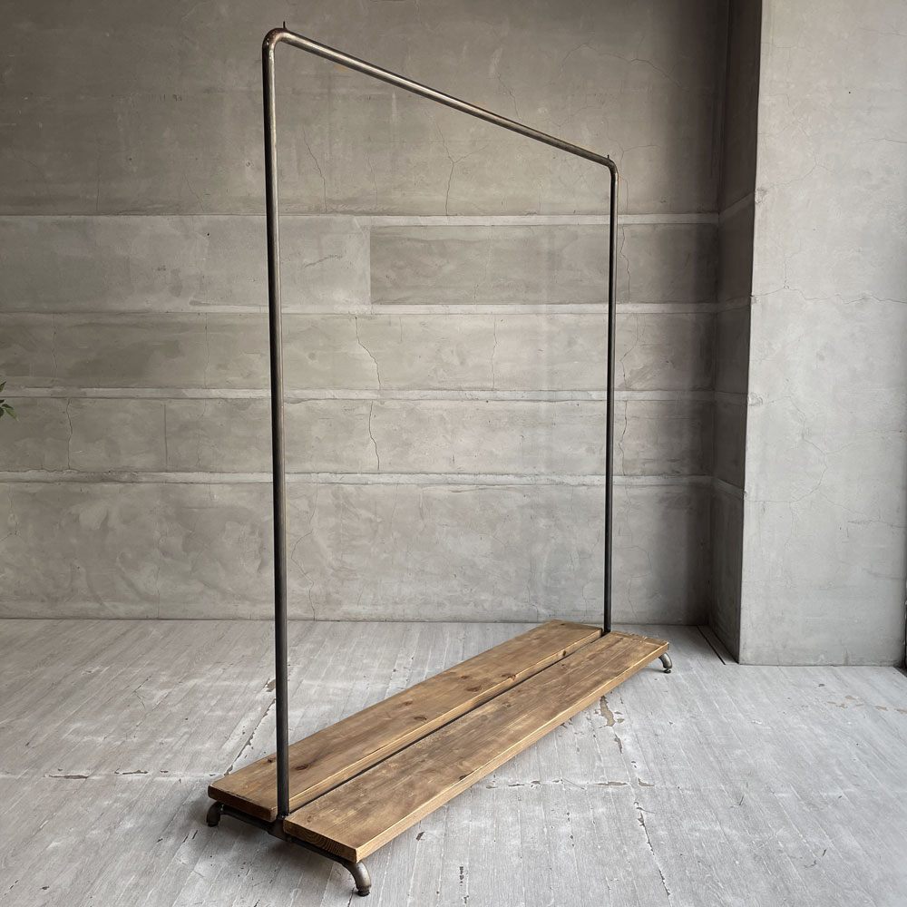 ダブルスタンダード W STANDARD ハンガーラック Hanger Rack HR-06 W140cm インダストリアル ビンテージスタイル  定価 ￥26,800- ♪