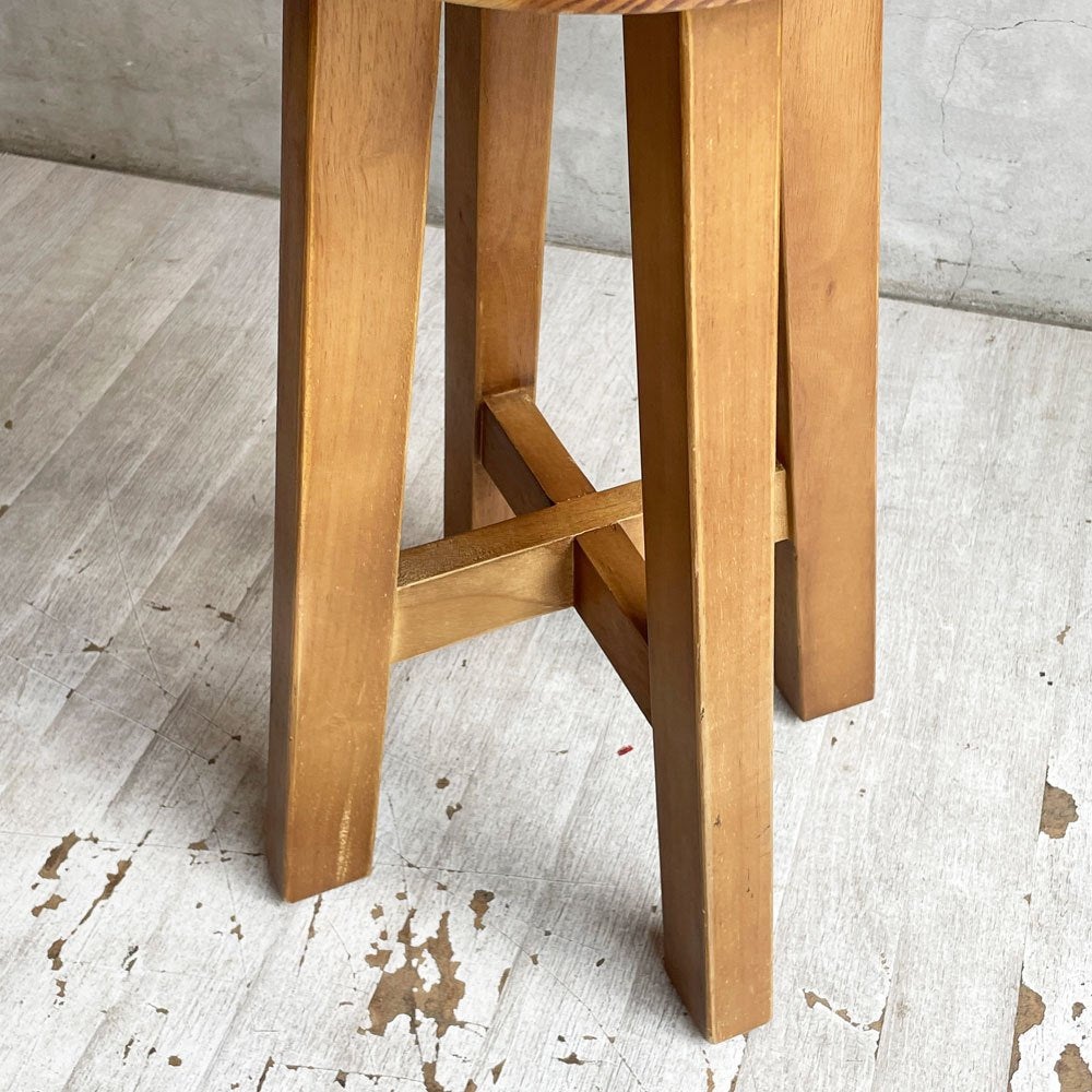 クラッシュゲート CRASH GATE ノットアンティークス knot antiques サビスツール SABI STOOL パイン古材 ラバーウッド ビンテージテイスト ♪