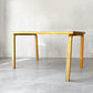 アルテック artek ダイニングテーブル 80A ブルーリノリウム W122cm アルヴァ・アアルト フィンランド 北欧 ビンテージ ★