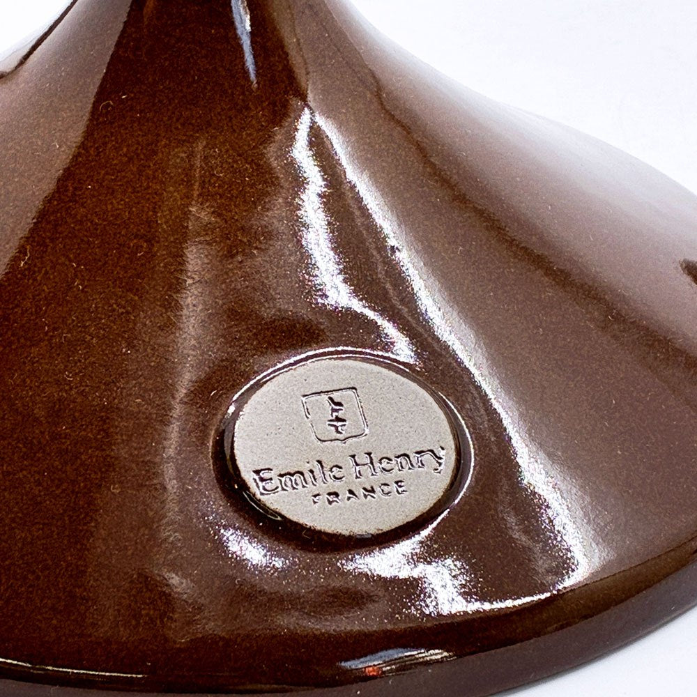 エミールアンリ Emile Henry フレイム タジン FLAME Tagine タジン鍋 直径26cm ブラウン系カラー セラミック製 ●