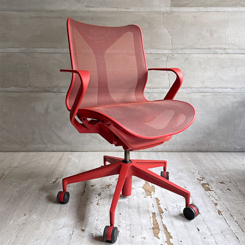 ハーマンミラー Herman Miller コズムチェア COSM CHAIR ローバック デスクチェア オフィスチェア 固定アーム キャニオン studio7.5 定価￥247,500-