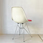 ハーマンミラー Herman Miller サイドシェルチェア Side shell chair エッフェルベース チャールズ ＆ レイ・イームズ ファブリック ダークピンクカラー ★