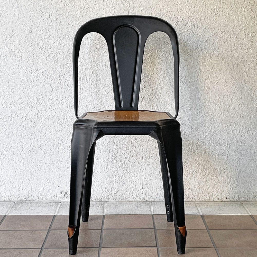 ノーザンオハイオインダストリアル Northern Ohio Industrial マルチプルズチェア Multipls Chair ダイニングチェア スタッキング ブラックスチール インダストリアルデザイン C ◇