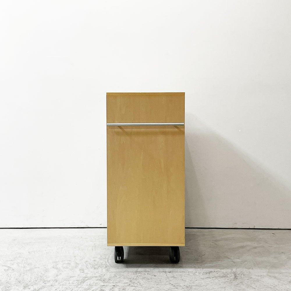 マルゲリータ margherita Storage Cart キャスター付き収納カート 標準タイプ A4書類引き出し収納カート 深め 8杯 シナ合板 定価￥53,680- A ●