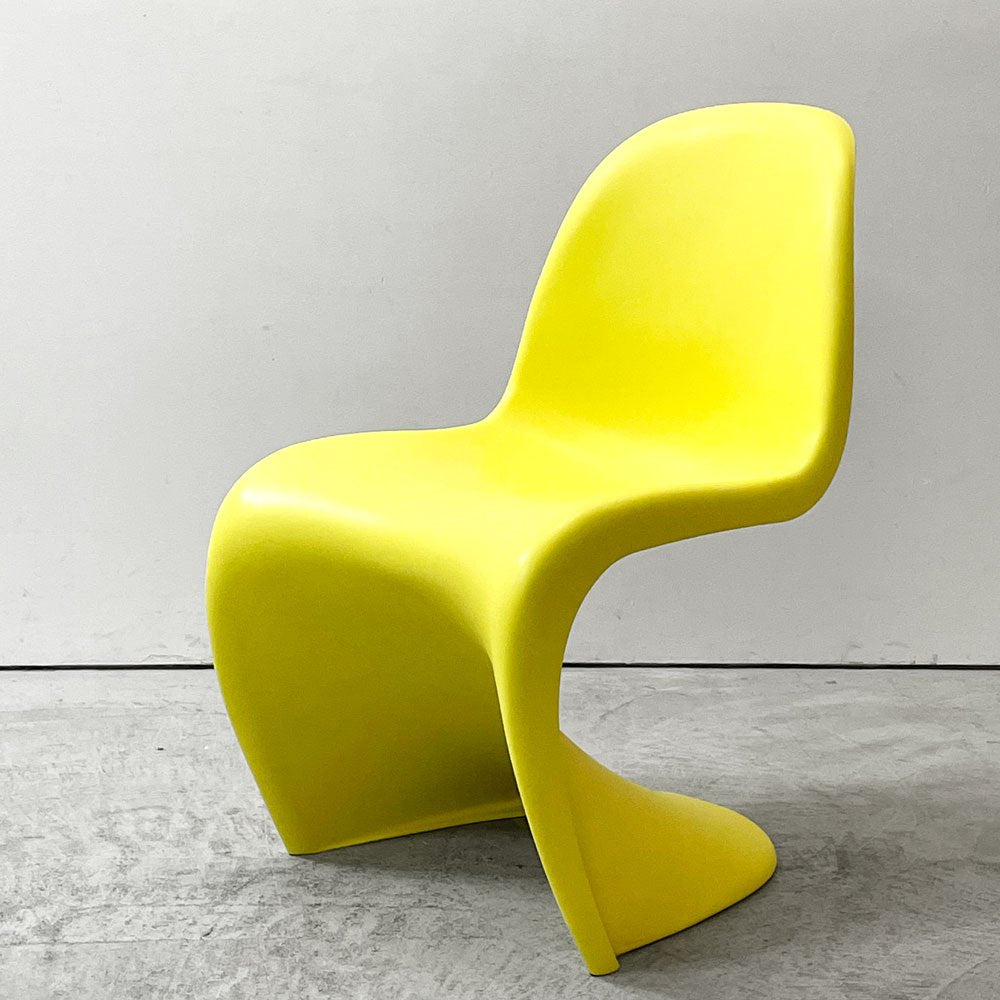 ヴィトラ vitra パントンチェア Panton Chair イエロー 廃盤カラー ヴェルナー・パントン ミッドセンチュリー スペースエイジ C ●