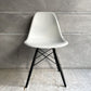 ハーマンミラー HermanMiller サイドシェルチェア ドゥエルレッグ DSW アルパイン × エボニー ポリプロピレン製 イームズ ミッドセンチュリー 廃番色 ♪