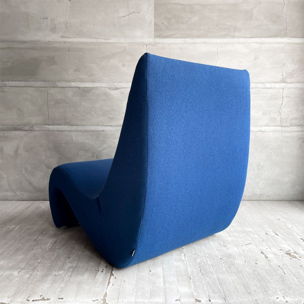 ヴィトラ vitra アムーベ Amoebe ラウンジチェア 1人掛け ソファ ロイヤルブルー ヴェルナー・パントン Verner Panton スペースエイジ ♪