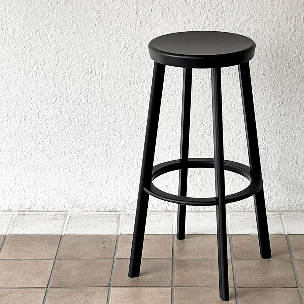 マジス MAGIS デジャヴ DEJA-VU STOOL カウンタースツール ブラック H76cm 屋外使用可 深澤直人 定価85,800円 ◇