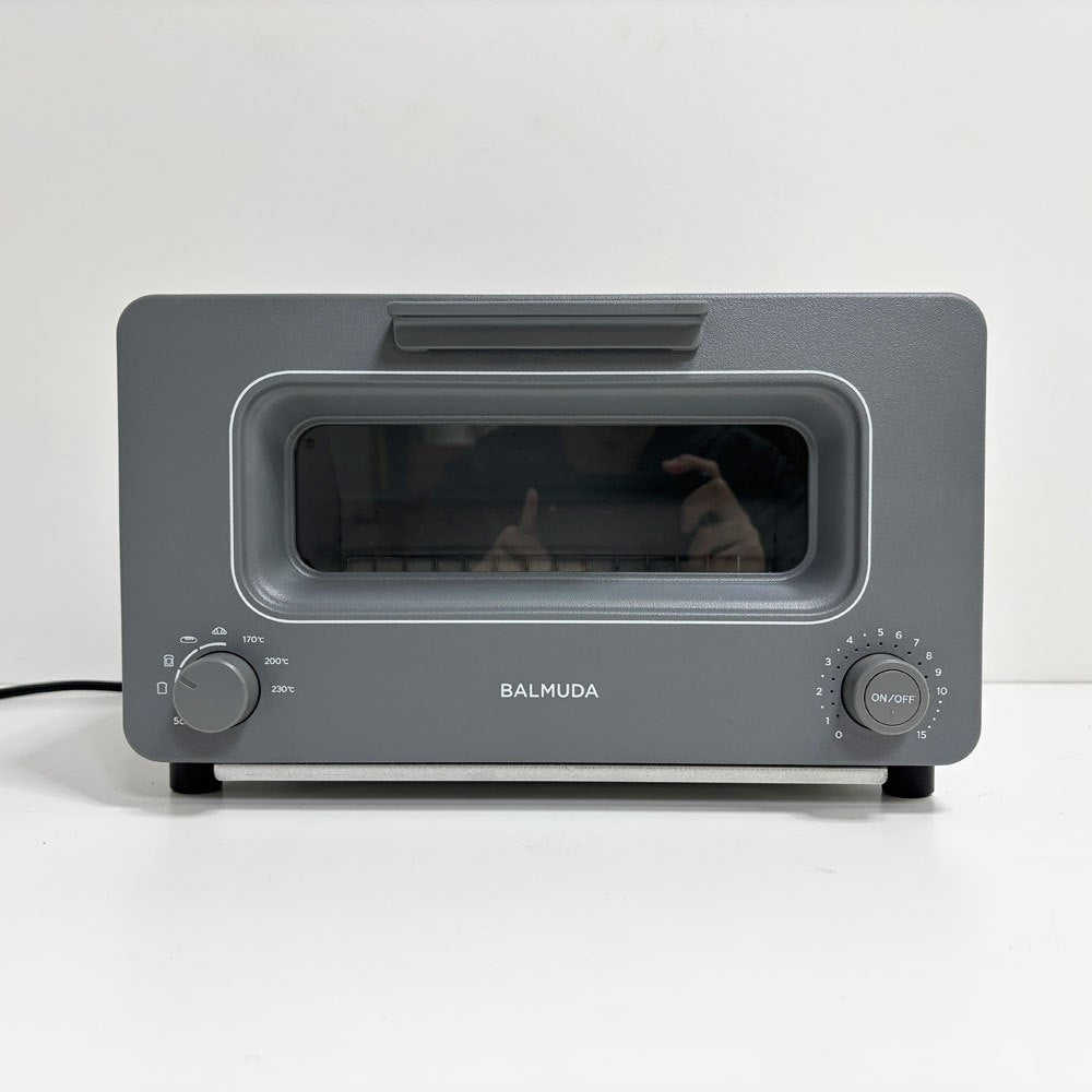 バルミューダ BALMUDA ザ・トースター The Toaster K11A スチームオーブントースター グレー 2023年製 取扱説明書付 ●