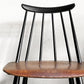 アスコ ASKO ファネットチェア Fanett chair イルマリ・タピオヴァーラ ダイニングチェア チーク材 50～60年代 フィンランド製 北欧ビンテージ 名作 ■