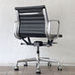 ハーマンミラー Herman Miller イームズアルミナムグループチェア マネージメントチェア アルミバフベース ガス圧昇降仕様 5本脚 キャスタータイプ 本革 イームズ ◇