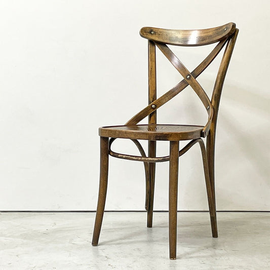 トン TON クロスバック ベントウッドチェア CrossBack Bentwood chair ダイニングチェア 曲木椅子 ビーチ材 チェコ製 ●