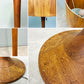 トラックファニチャー TRUCK FURNITURE フロアランプ FLOOR LAMP F-WN1 ウォールナット材ベース × チーク材シェード 定価￥123,200- ◎