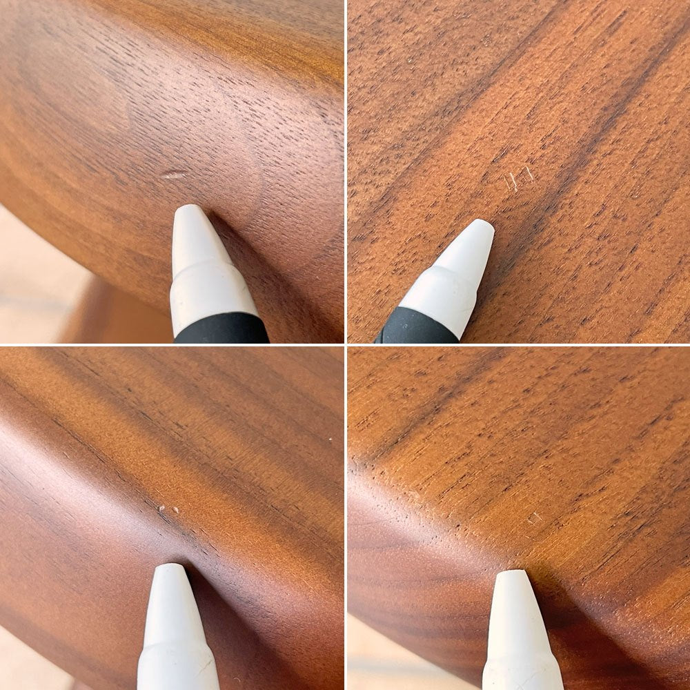 カッシーナ Cassina 523 メリベル スツール TABOURET MERIBEL アメリカンウォールナット シャルロット・ペリアン H38.5cm 定価217,800円 ◇