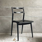 天童木工 TENDO インパラチェア Impala Chair ダイニングチェア ブラック レザー 本革 佐々木敏光 ジャパニーズミッドセンチュリーモダン A  ♪