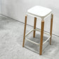 マジス MAGIS スティールウッドスツール Steelwood Stool ハイスツール カウンターチェア ホワイト × ビーチ H68cm ロナン＆エルワン・ブルレック 定価￥86,900- ●