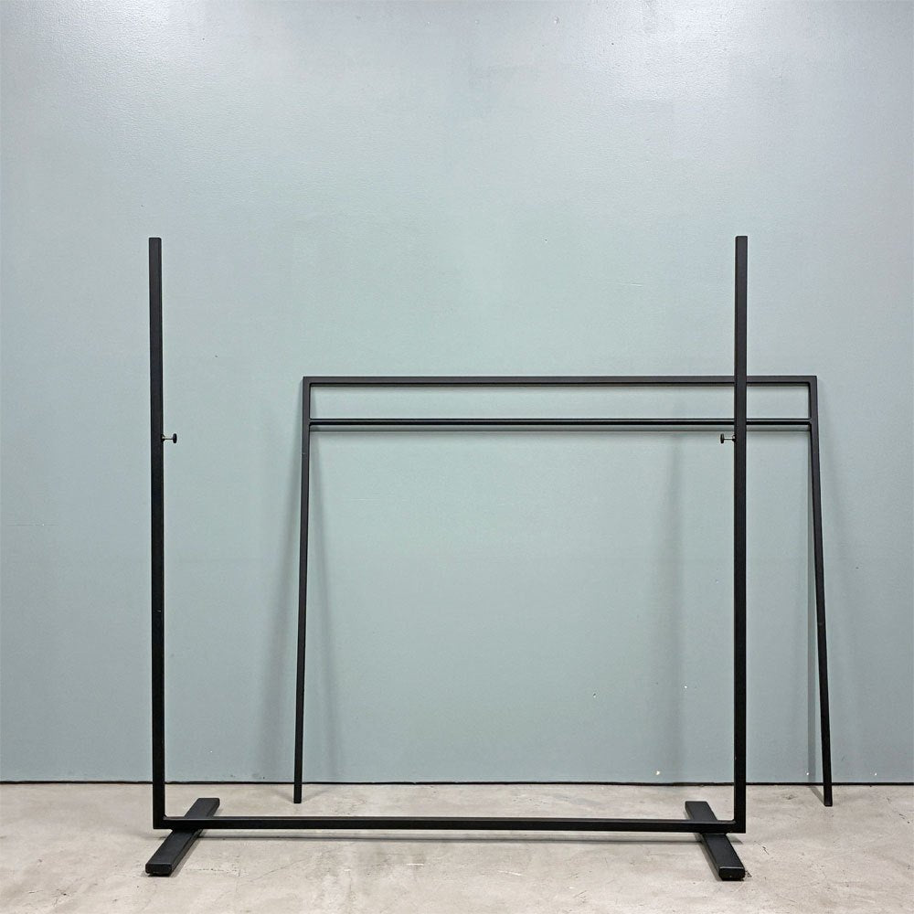 杉山製作所 NハンガーラックC 1200 サンドブラック 店舗什器 ◎