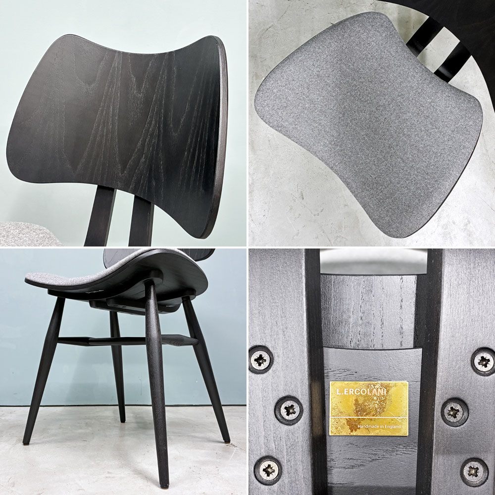 アーコール ERCOL 401 バタフライチェア buttefly chair アントリー別注 ANTRY 25th Anniversary Edition ブラックボディxファブリック ◎