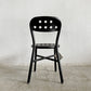 マジス MAGIS パイプチェア Pipe Chair ダイニングチェア パンチングシート アームなし ブラック 屋外使用可 ジャスパー・モリソン 未使用品 定価￥90,200- 〓