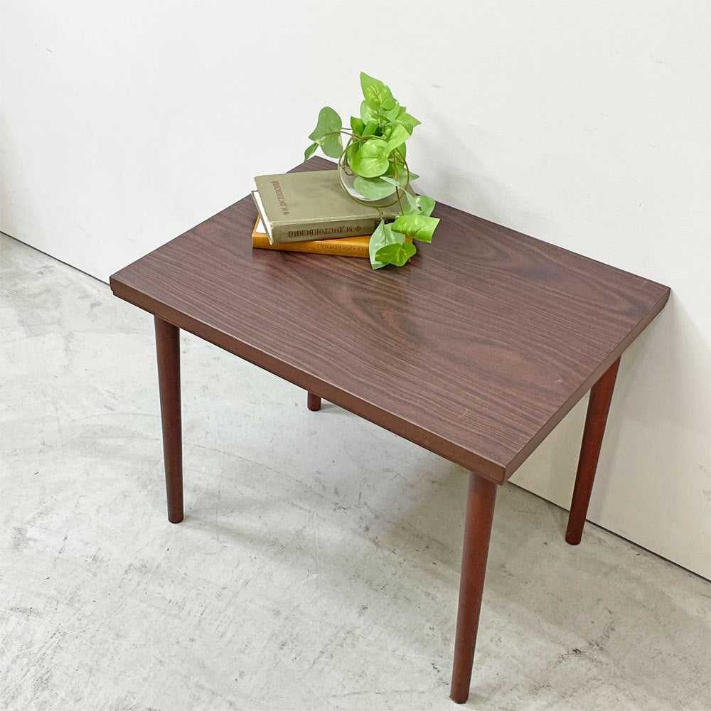 ジャパンビンテージ Japan Vintage コーヒーテーブル ローテーブル デコラトップ W61cm 北欧スタイル  ●