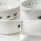 パイレックス Pyrex スノーフレーク ガーランド Snowflake キャセロール 蓋付 ミルクガラス ガラス イギリス JAJ製 オールドパイレックス ビンテージ ■