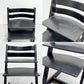 ストッケ STOKKE トリップトラップ TRIPP TRAPP ベビーチェア キッズチェア S/N無し ブラック ノルウェー 北欧家具●