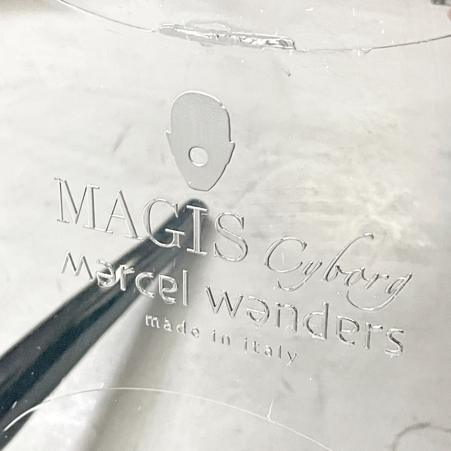 マジス MAGIS サイボーグスティック CYBORG STICK アームチェア ブラック アッシュ材×PC樹脂 マルセル ワンダース Marcel Wanders イタリア 定価￥154,000- ●