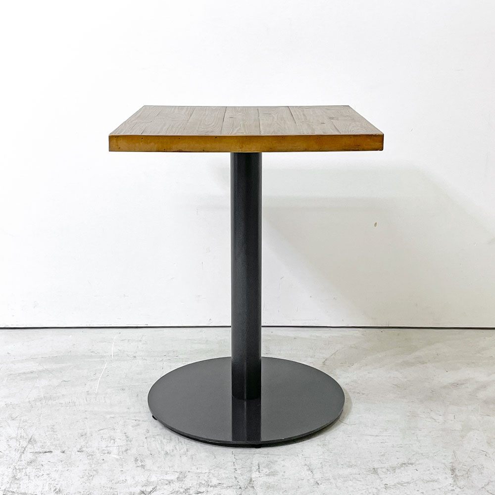 クラッシュゲート CRASH GATE ノットアンティークス Knot antiques トリップ TRIP 角型カフェテーブル w60cm インダストリアルデザイン 関家具 未使用展示品●