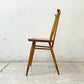 アーコール Ercol スティックバックチェア ダイニングチェア エルム材 UKビンテージ Vintage オイルフィニッシュ 英国家具 ●