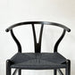 カールハンセン＆サン Carl Hansen & Son CH24 Yチェア ブラックラッカー×ブラックペーパーコード ビーチ材 ハンス・J・ウェグナー デンマーク 北欧家具 ★