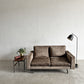 ミノッティ Minotti シャーマン Sherman 2シーターソファ 2人掛け カバーリングファブリック モスグリーン系 ロドルフォ・ドルドーニ イタリア 廃番 〓