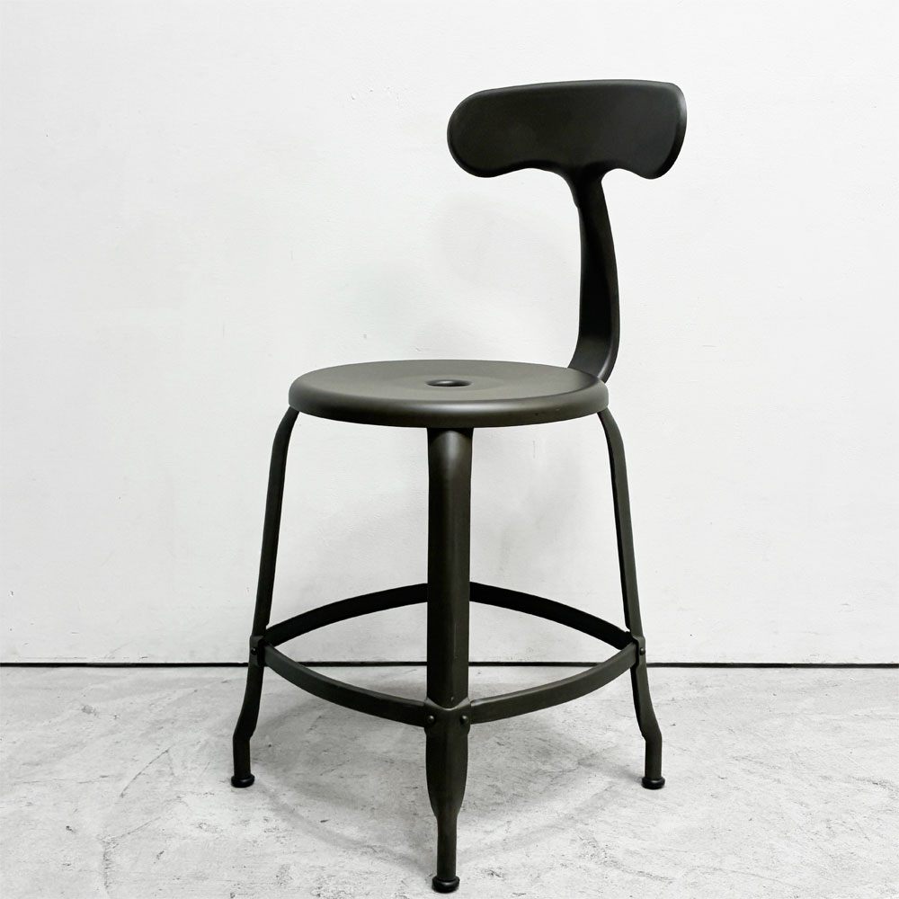 フェールトラヴァイユ FER TRAVAIL ニコルチェア NICOLLE Chair SH45 ダイニングチェア スチール マットクリア仕上げ 別注モデル インダストリアル フランス B ●