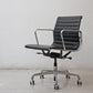 ハーマンミラー Herman Miller イームズアルミナムグループチェア マネージメントチェア アルミバフベース ガス圧昇降仕様 5本脚 キャスタータイプ 本革 イームズ B ●