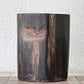 オーク ペトリファイド ウッド OAK Petrified Wood 珪化木 スツール H37.5cm サイドテーブル オブジェ ウッドストーン 鉱石 定価24万円 ◇