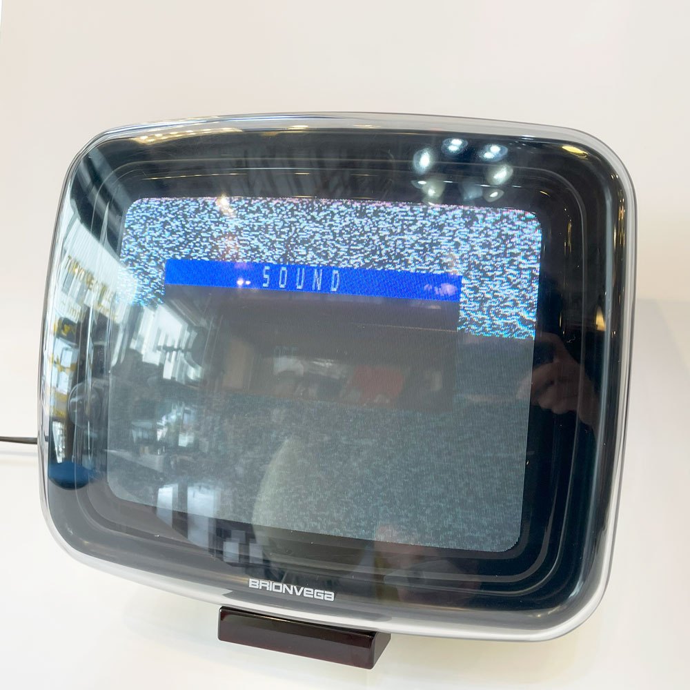 ブリオンベガ BRIONVEGA アルゴル algol ポータブルTV テレビ スペースエイジ ミッドセンチュリー 復刻 ★