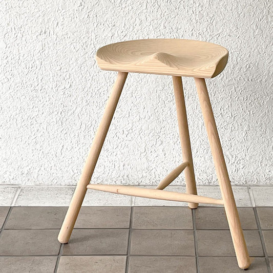 ワーナー Werner シューメーカーチェア Shoemaker Chair NO.59 スツール ビーチ材 ラーズ・ワーナー デンマーク 北欧家具◇