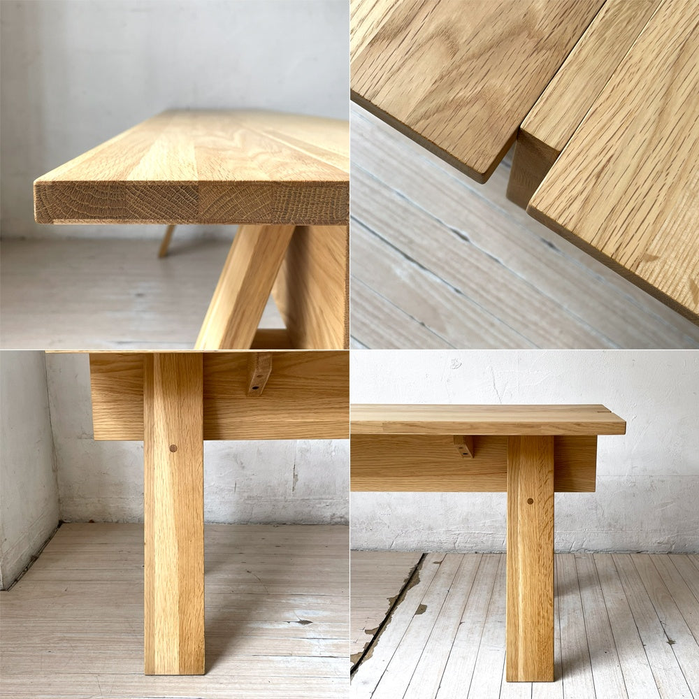 石巻工房 Ishinomaki Laboratory 石巻 ベンチ by カリモク ISHINOMAKI BENCH by Karimoku 芦沢啓治 廃盤★