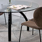 ノル Knoll スパイダー Spider Table ラウンドテーブル ガラストップ Φ135cm エットレ・ソットサス ポストモダン イタリア ●