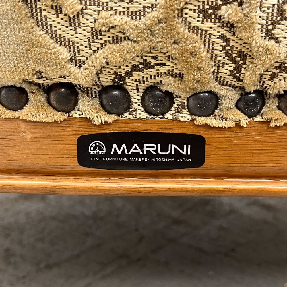 マルニ木工 maruni マキシマム MAXIMUM シリーズ エドワード アームチェア 1pソファ 猫脚 クラシカルスタイル ロココ調 〓