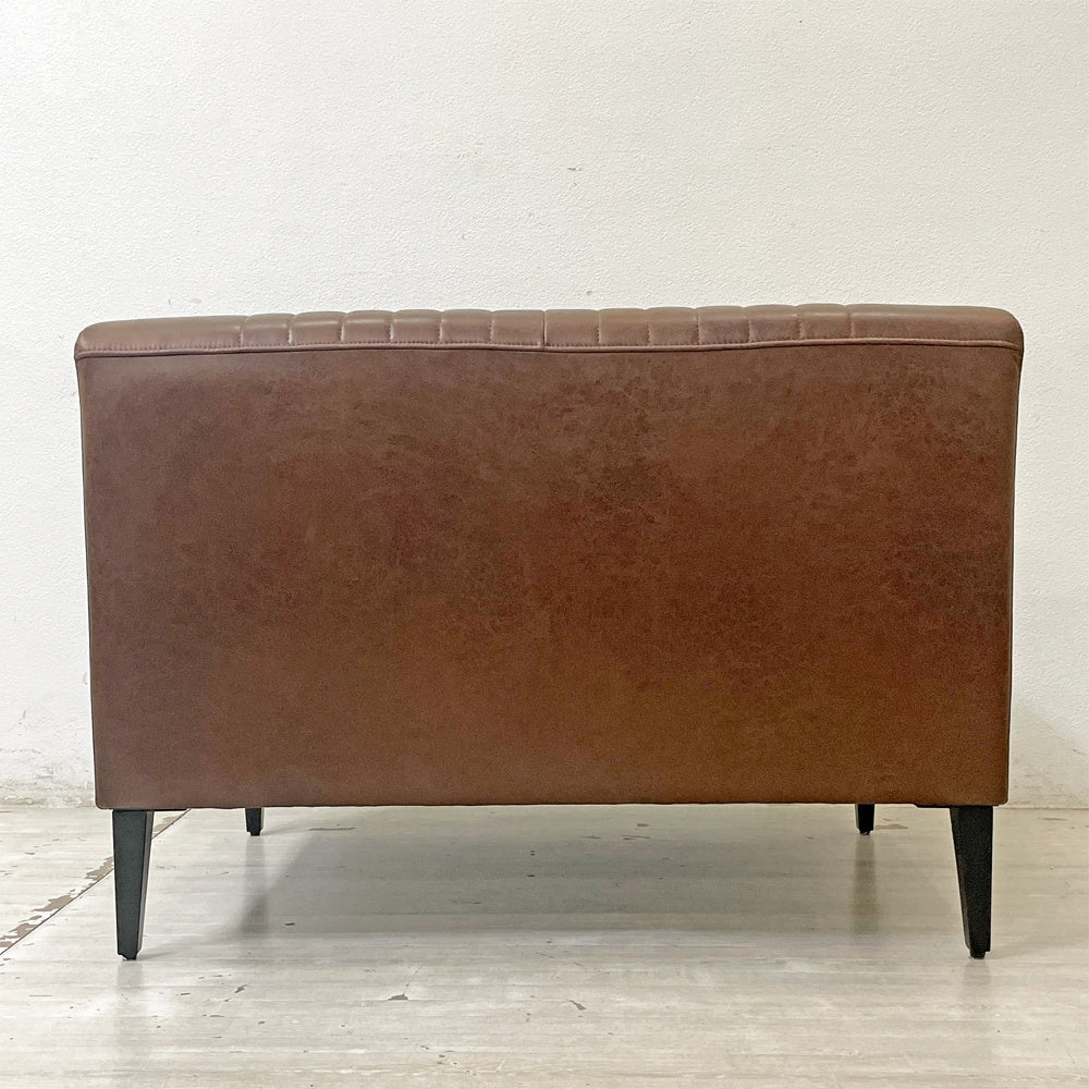クラッシュゲート CRASH GATE ノットアンティークス Knot antiques グレス GRESS 2Pソファ Sサイズ レザーテックス W110cm 定価￥59,400- ●