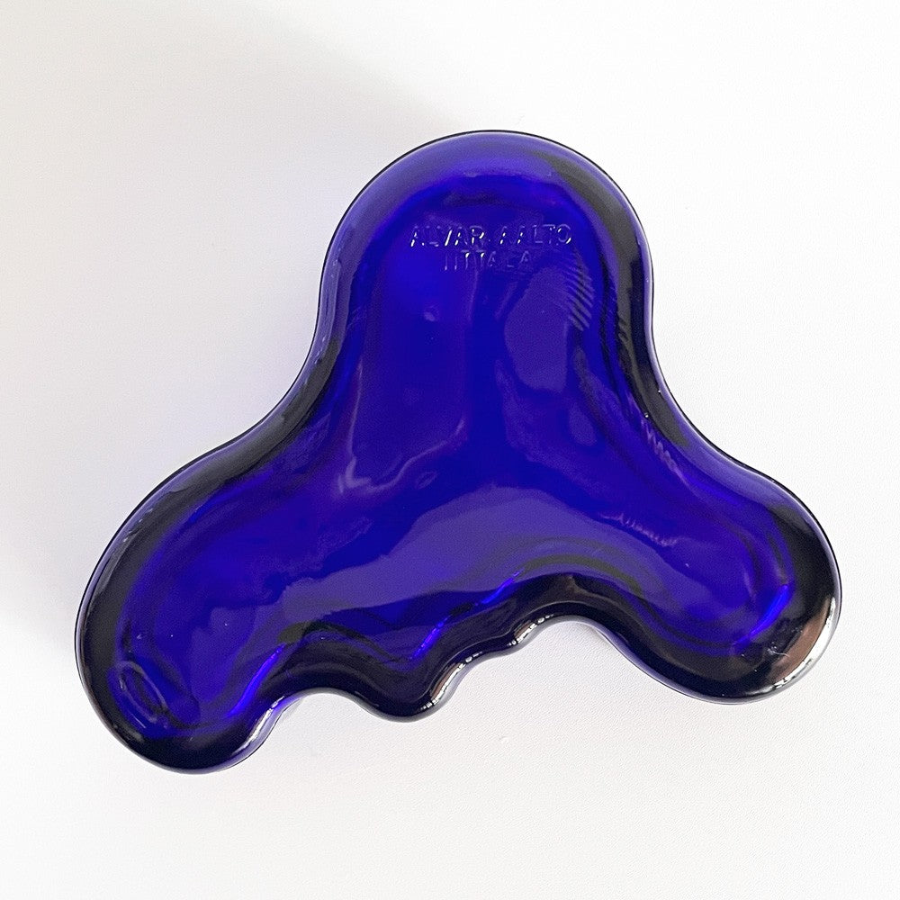 イッタラ iittala アルヴァ・アアルト コレクション Alvar Aalto Collection ミニボウル 98mm コバルトブルー フィンランド 北欧雑貨 箱付 ■