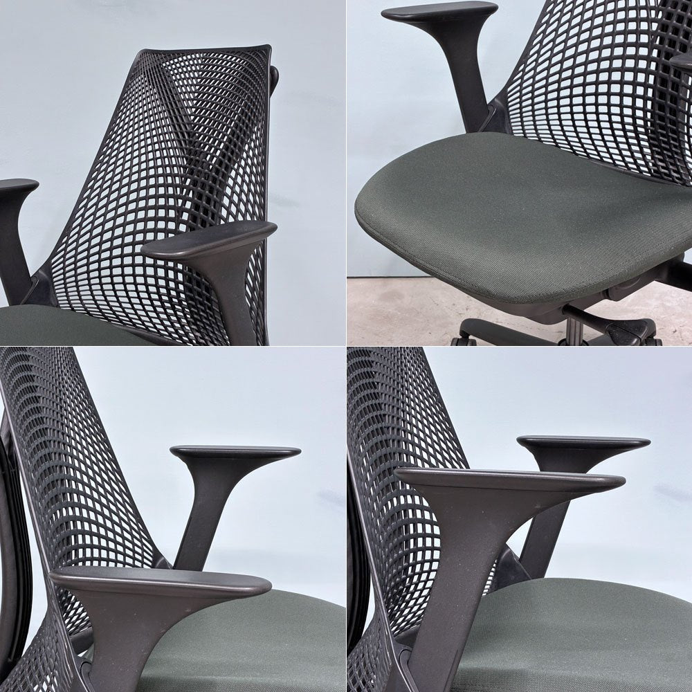 ハーマンミラー Herman Miller セイルチェア SAYL Chair デスクチェア オフィスチェア ブラック 旧モデル イヴ・ベアール モダンデザイン ◎