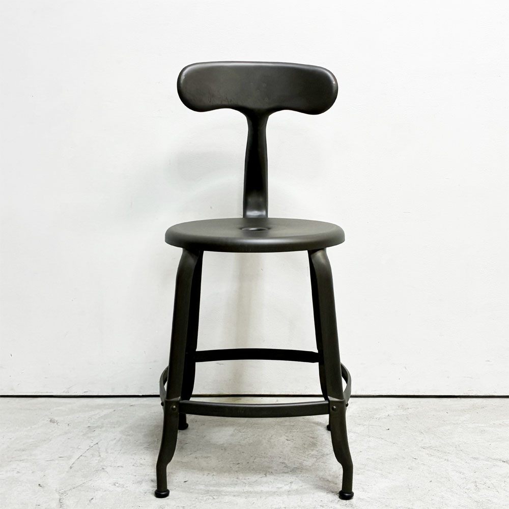 フェールトラヴァイユ FER TRAVAIL ニコルチェア NICOLLE Chair SH45 ダイニングチェア スチール マットクリア仕上げ 別注モデル インダストリアル フランス C ●