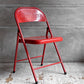 シュプリーム Supreme 20aw メタルフォールディングチェア Metal Folding Chair ダイニングチェア レッド スチール 折り畳み ♪
