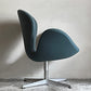 フリッツハンセン Fritz Hansen スワンチェア SWAN ラウンジチェア グリーン ファブリック アルネ・ヤコブセン ミッドセンチュリー 北欧 参考定価￥668,580～ ■