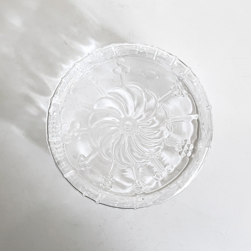 イッタラ iittala フローラ Flora ボウル クリア 10cm オイバ・トイッカ  Oiva Toikka Scope別注 フィンランド 北欧雑貨 ■